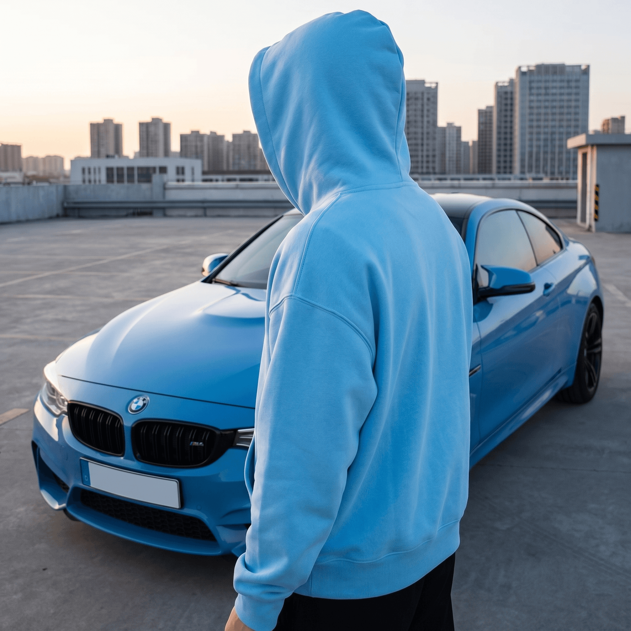 Cartunes Basics Yas Marina Blue Hoodie 3